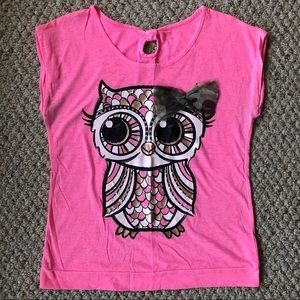 🤑3/$12🤑 🎀👧🏻💖DAZZLING OWL TOP💖👧🏻🎀